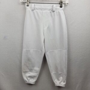 EASTON PRO YOUTH BASEBALL PANTS Youth Medium White